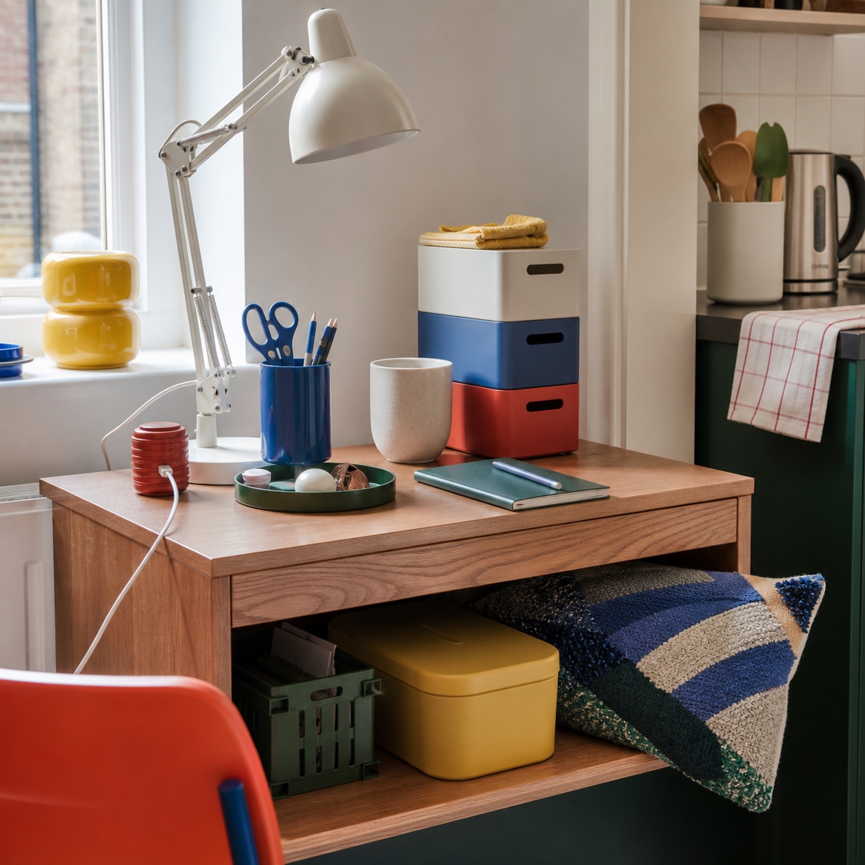 Colourful and useful objects for the home